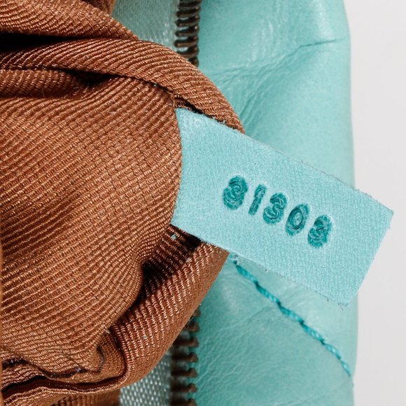 Lanvin Quilted Teal Leather Happy Crossbody Handbag - Picture 15 of 15